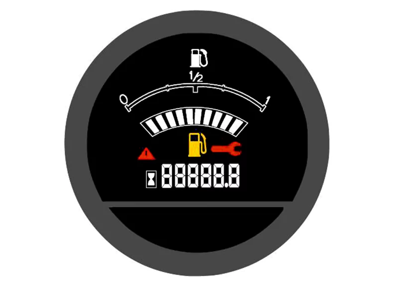 hour-meter Fuel Gauge