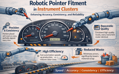 Robotic Pointer Fitment in Instrument Clusters