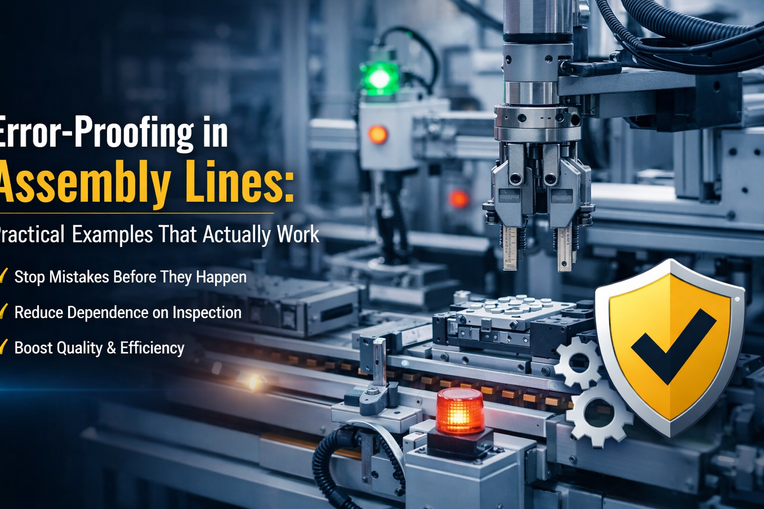 Error Proofing in Assembly Lines: Practical Examples That Actually Work