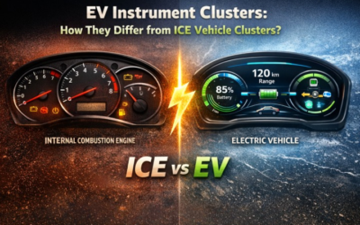 EV Instrument Clusters: How They Differ from ICE Vehicle Clusters?