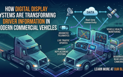 Advanced Digital Instrument Clusters for Heavy Duty Trucks and Industrial Vehicles