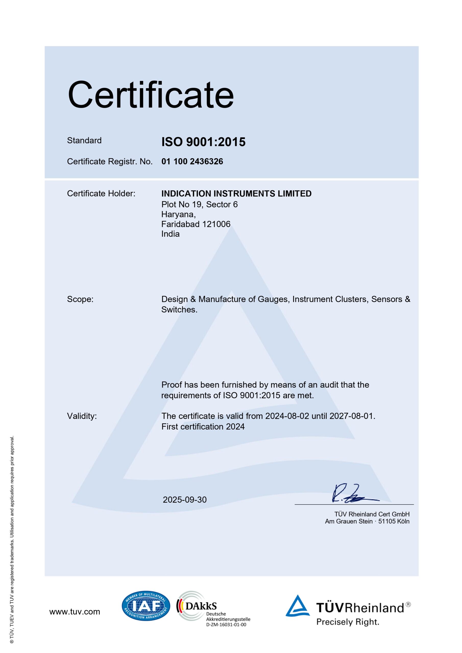 01 100 2436326 Main EN ISO9001
