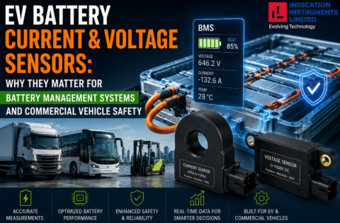 EV Battery Current & Voltage Sensors: Why They Matter for Battery Management Systems and Commercial Vehicle Safety