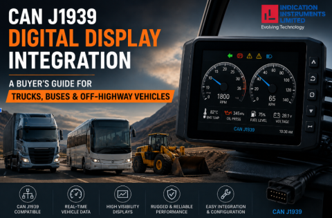CAN J1939 Digital Display Integration: A Buyer’s Guide for Trucks, Buses & Off-Highway Vehicles