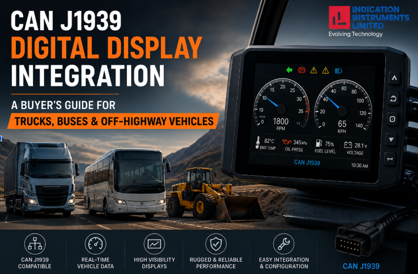 CAN J1939 Digital Display Integration: A Buyer’s Guide for Trucks, Buses & Off-Highway Vehicles